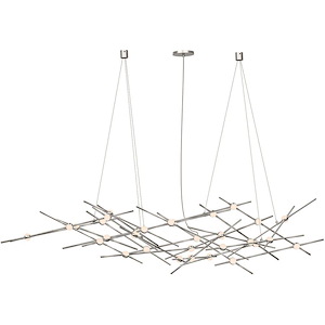 Constellation - 50W 25 LED Pendant-13 Inch Tall and 55 Inch Wide - 1277766