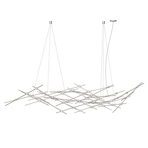 Constellation - 91.96W 44 LED Ursa Major Chandelier In Contemporary Style-22.25 Inches Tall and 92.75 Inches Wide - 1146298