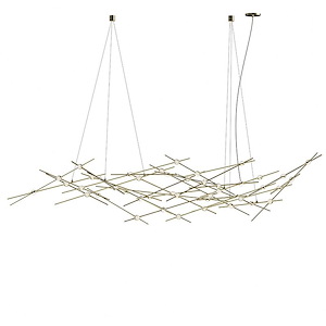 Constellation  - 92W 2700K 44 LED Ursa Major Chandelier In Contemporary Style-22.25 Inches Tall and92.75 Inches Wide - 1293891