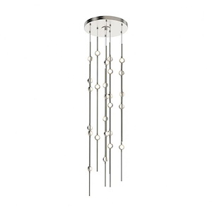Constellation  - 52W 2700K 26 LED Andromeda Short Round Pendant In Contemporary Style-39 Inches Tall and12 Inches Wide - 1293897