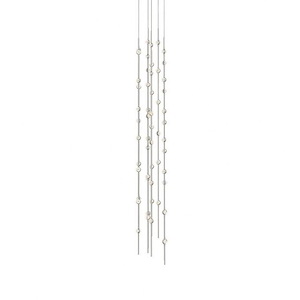 Constellation - 110W 55 LED Andromeda Round Tall Pendant In Contemporary Style-78 Inches Tall and 12 Inches Wide - 1148381