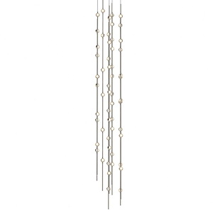 Constellation  - 110W 55 LED Andromeda Tall Round Pendant In Contemporary Style-78 Inches Tall and12 Inches Wide