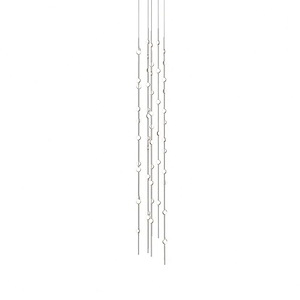 Constellation  - 110W 2700K 55 LED Andromeda Tall Round Pendant In Contemporary Style-78 Inches Tall and12 Inches Wide