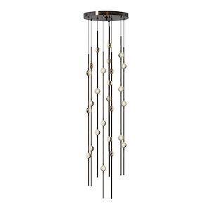 Constellation  - 52W 26 LED Andromeda Short Round Pendant In Contemporary Style-39 Inches Tall and11.5 Inches Wide - 1388501