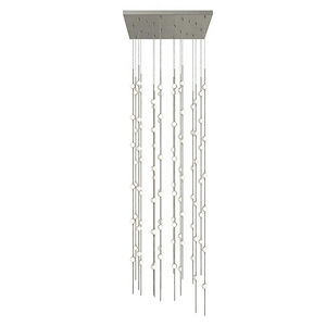 Constellation  - 192W 2700K 96 LED Andromeda Square Pendant In Contemporary Style-67 Inches Tall and24 Inches Wide