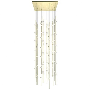 Constellation  - 192W 3000K 96 LED Andromeda Square Pendant In Contemporary Style-67 Inches Tall and24 Inches Wide - 1293904