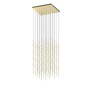 Constellation - 200W 100 LED Cosmic Cube Pendant In Contemporary Style-36 Inches Tall and 21 Inches Wide - 1147026