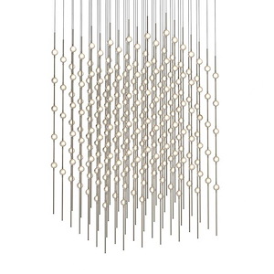 Constellation  - 490W 245 LED Cosmic Cube Pendant In Contemporary Style-45 Inches Tall and30 Inches Wide