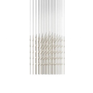 Constellation - 490W 245 LED Cosmic Cube Pendant In Contemporary Style-45 Inches Tall and 30 Inches Wide