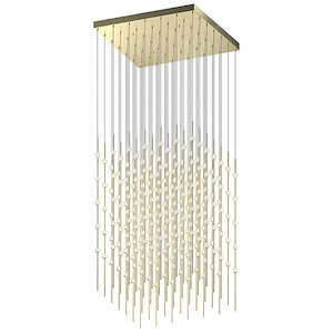 Constellation  - 490W 2700K 245 LED Cosmic Cube Pendant In Contemporary Style-45 Inches Tall and30 Inches Wide