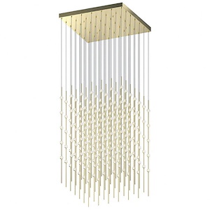 Constellation  - 490W 245 LED Cosmic Cube Pendant In Contemporary Style-45 Inches Tall and30 Inches Wide - 1096324