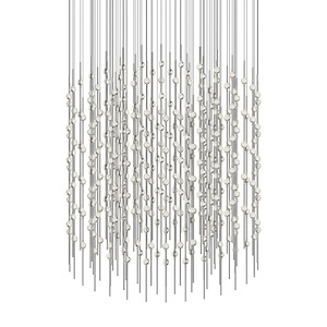 Constellation - 408W 3 LED 3-Tier Centaurus Cylinder Pendant In Contemporary Style-47 Inches Tall and 48 Inches Wide