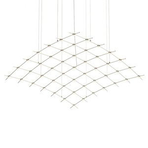 Constellation - 98W 49 LED Aquarius Major Chandelier In Contemporary Style-1.5 Inches Tall and 177 Inches Wide - 1152267
