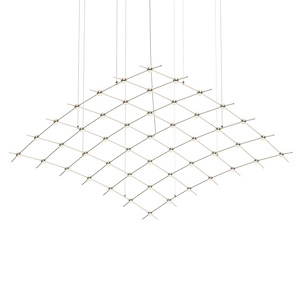 Constellation - 98W 49 LED Aquarius Major Chandelier In Contemporary Style-1.5 Inches Tall and 177 Inches Wide - 1277776
