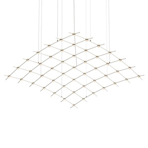 Constellation - 98W 49 LED Aquarius Major Chandelier In Contemporary Style-1.5 Inches Tall and 177 Inches Wide - 1277888