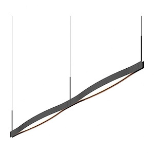 Ola - LED Double Linear Pendant In Modern Style-7.5 Inches Tall - 1277889