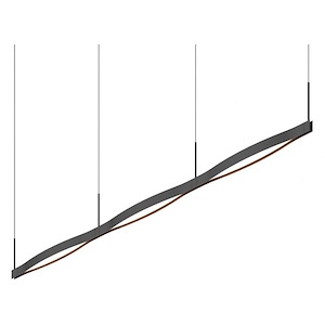 Ola - LED Triple Linear Pendant In Modern Style-7.5 Inches Tall - 1277990