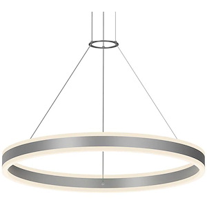 Double Corona - 62W 2 LED Pendant-2.75 Inch Tall and 31.5 Inch Wide - 1277894