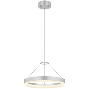 Corona - 19W 1 LED Pendant-2 Inch Tall and 15.75 Inch Wide - 396080