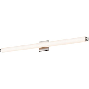Tubo Slim - 27.86W LED Drum Trim Bath Vanity-4.25 Inch Tall and 41.5 Inch Wide - 436705