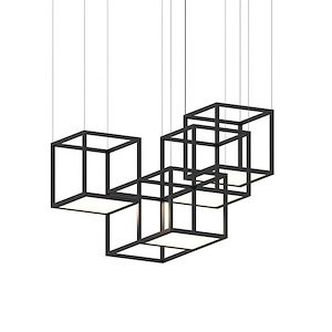 Cubix - LED Pendant-28.5 Inches Tall and 48.5 Inches Wide