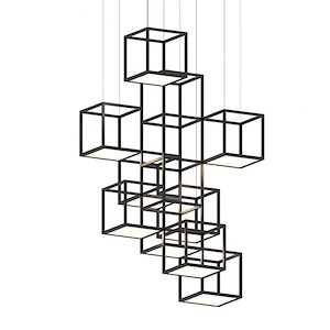 Cubix - LED Vertical Pendant-72.5 Inches Tall and 36.5 Inches Wide - 1277991