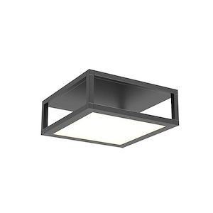 Cubix - LED Short Flush Mount-4.75 Inches Tall and 12.5 Inches Wide - 1277794