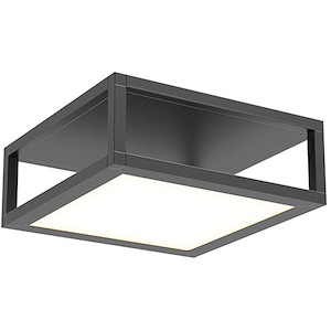 Cubix - 1 LED Flush Mount-4.75 Inch Tall and 12.5 Inch Wide - 1277794