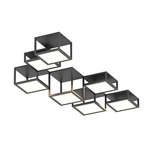 Cubix - LED Flush Mount-12.75 Inches Tall and 84.5 Inches Wide - 1277812