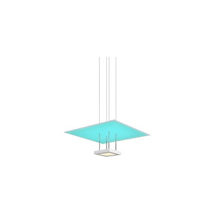 Chromaglo Spectrum - LED Square Reflector Pendant In Style - 1218465