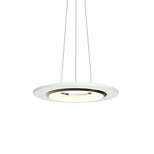 Float - LED Pendant In Contemporary Style-1.25 Inches Tall and 18 Inches Wide