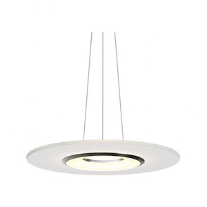 Float - LED Pendant In Contemporary Style-24 Inches Wide