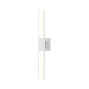 Planes - LED Double Wall Sconce-24.25 Inches Tall and 2.5 Inches Wide