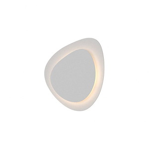 Abstract Panels - LED Small 2-Plate Wall Sconce In Contemporary Style - 614375