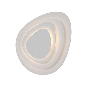 Abstract Panels - LED 4-Plate Wall Sconce In Contemporary Style