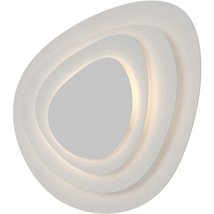 Abstract Panels - 1 LED Wall Sconce-18 Inch Wide - 614373