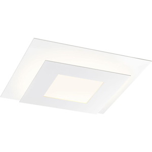 Offset - 21.76W LED Flush Mount-2.5 Inch Tall and 15 Inch Wide - 492831