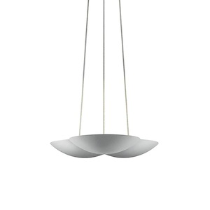 Little Cloud - 30W 1 LED Uplight Pendant-1.25 Inches Tall and 7.75 Inches Wide