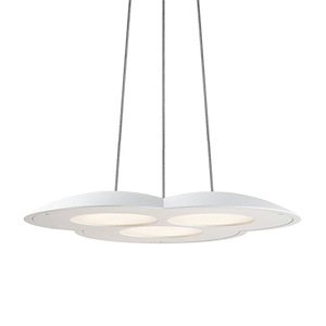 Big Cloud - 30W 1 LED Downlight Pendant-1.25 Inches Tall and 12.5 Inches Wide