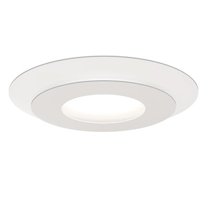 Offset - 49W 1 LED Round Flush Mount In Contemporary Style-2.5 Inches Tall and 20 Inches Wide
