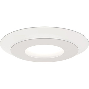 Offset - 1 LED Round Flush Mount-2.5 Inch Tall and 20 Inch Wide - 1107536