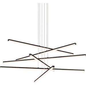 Stix - 97.56W 6 LED Pendant-6 Inch Tall and 40 Inch Wide - 492921