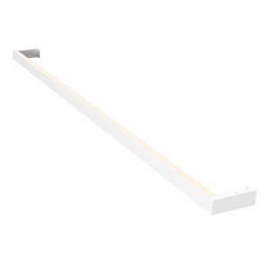 Thin-Line 4' One-Sided LED Wall Bar in Modern Style 1 Inches Tall and 3.5 Inches Wide - 1097692