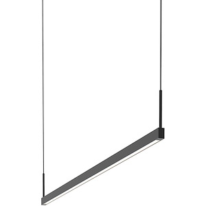 Thin-Line - 2 LED Two Sided Pendant-5 Inch Tall and 48 Inch Wide - 1097706