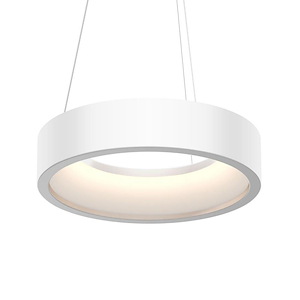 Tromme - 22W 1 LED Short Pendant-4 Inches Tall and 18 Inches Wide