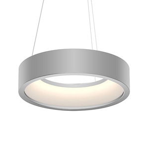 Tromme - 22W 1 LED Short Pendant-4 Inches Tall and 18 Inches Wide