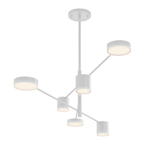 Counterpoint - 6 LED Pendant-10 Inches Tall - 1277963