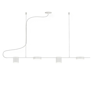 Counterpoint - 4 LED Linear Pendant-3 Inches Tall