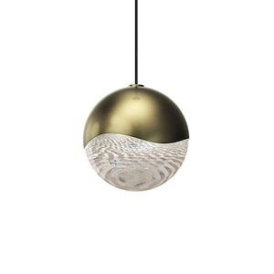 Grapes - 4W 1 LED Medium Pendant with Micro Dome Canopy In Contemporary Style-3.25 Inches Tall and 3.25 Inches Wide