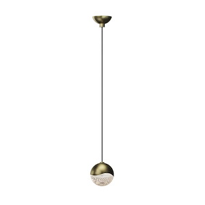 Grapes - 3W 1 LED Small Pendant with Micro Dome Canopy In Contemporary Style-2.5 Inches Tall and 2.5 Inches Wide - 1293914